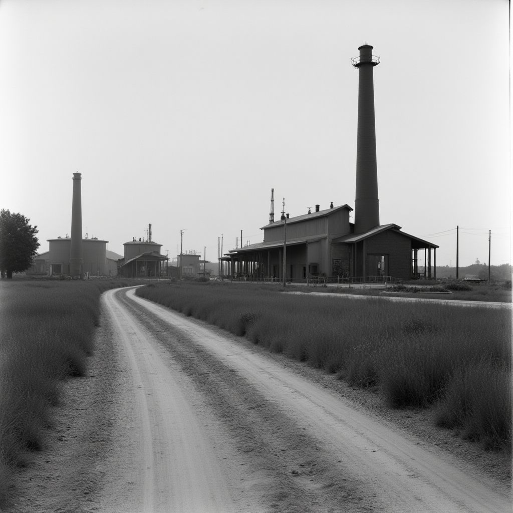 Imagen histórica de YPF