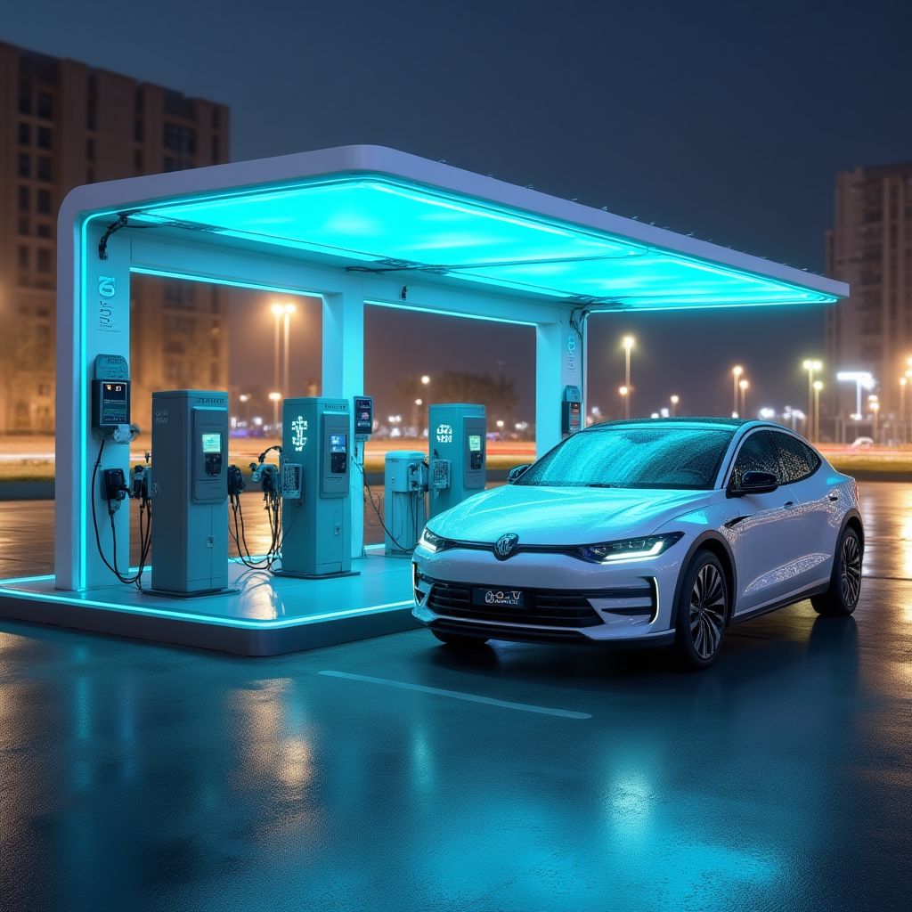 Cargador eléctrico YPF