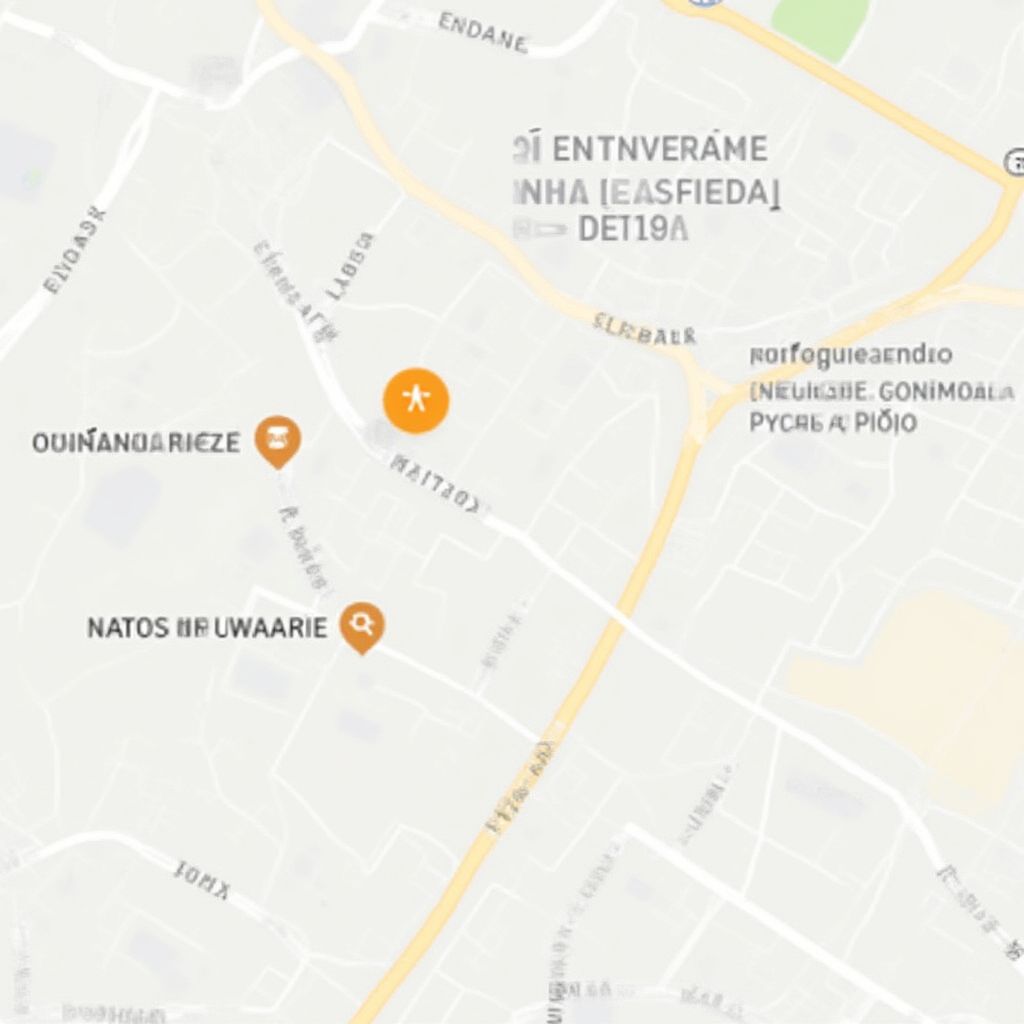 Mapa de ubicación de YPF